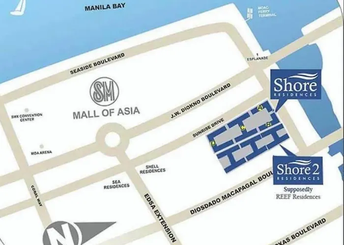 Moa Pasay Staycation Near In Airport *